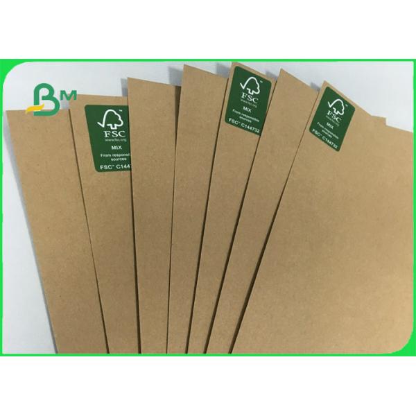 110gsm To 220gsm Recycled Brown Kraft Liner Paper Board Sheet FDA EU FSC
