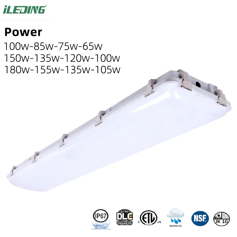 Lighting Solutions Service LED Vapor Tight Fixture for Warehouse Tri-proof Car Washing