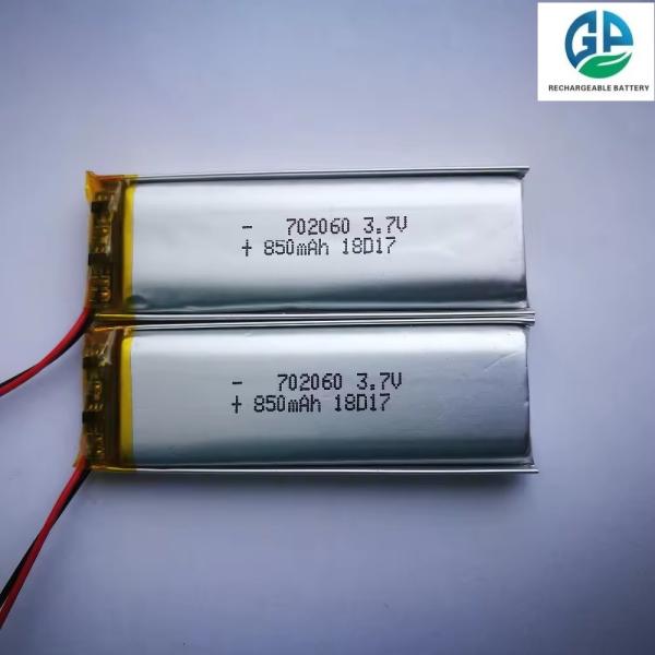 High Discharge Rate Battery Full Capacity KC 3.7v 700mah Rechargeable Li-Ion Battery 803132 Lithium Battery
