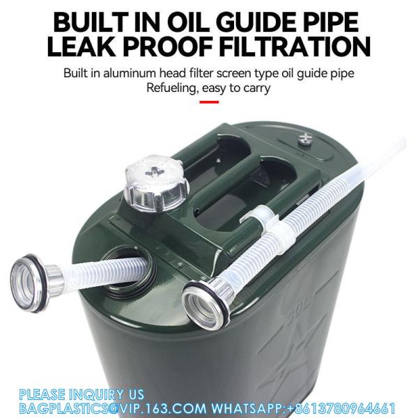 Metal 60 Liter Jerry Can 60l Steel Jerry Cans Gasoline Tank Jerry Gas Can Holder Metal Lockable Jerry Can Mount Rack