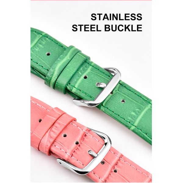 Premium Calfskin Watch Strap, Multiple Colors Available