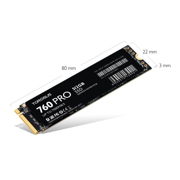 TOROSUS NVME SSD G48 760PRO Solid State Drive
