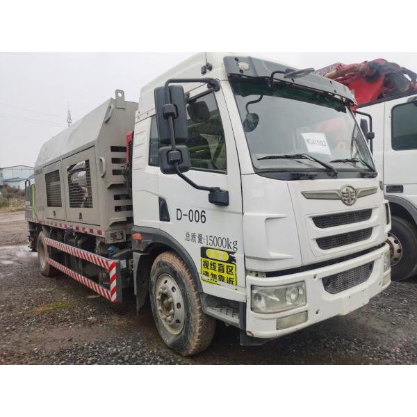 Zoomlion usó un camión de bomba de línea de hormigón con una boca de 100-26mpa con motor WP10G336E341