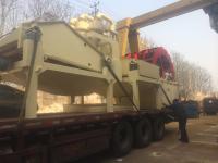 repêchage 3.7kw de machines d'exploitation de sable de la rivière 280tph