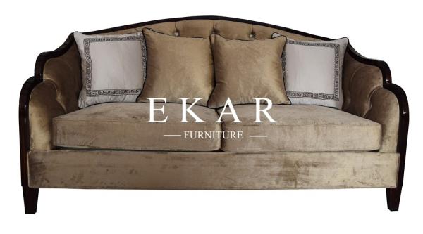 Diamond sofa with diamond button , upholstered furniture MKBN-KS2326