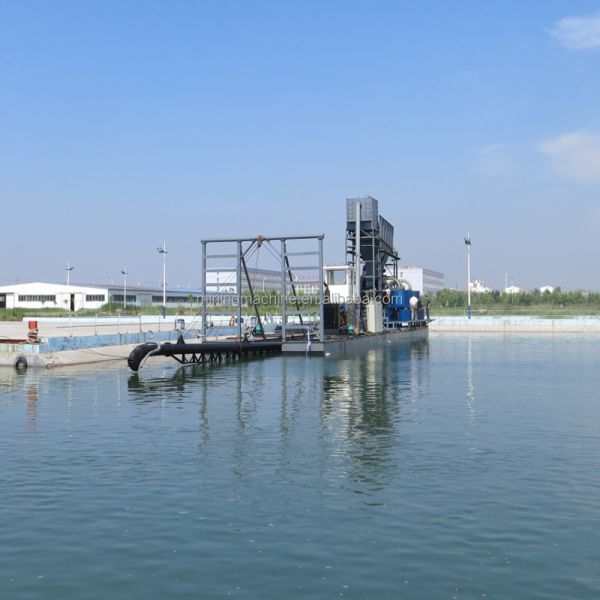CE Certified Full Hydraulic Cutter Suction Dredger with 1200m³/h Capacity for Lake and Port Dredging