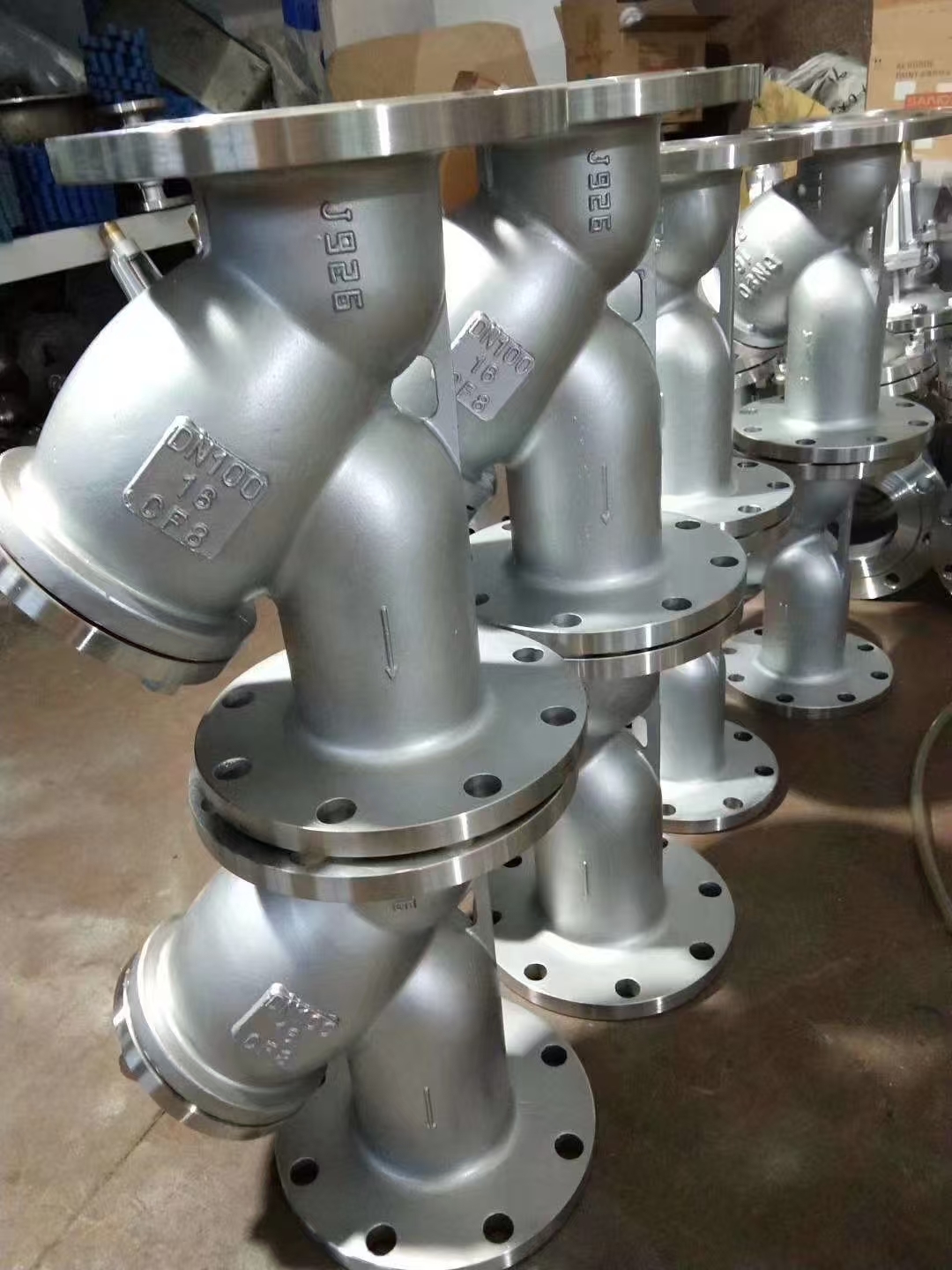 Custom Stainless Steel Check Valve Casting with Corrosion Resistance and Sand Casting Process for Water & Chemical Pipelines