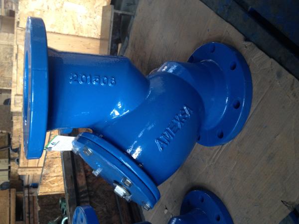 ANSI y strainer flanged ends