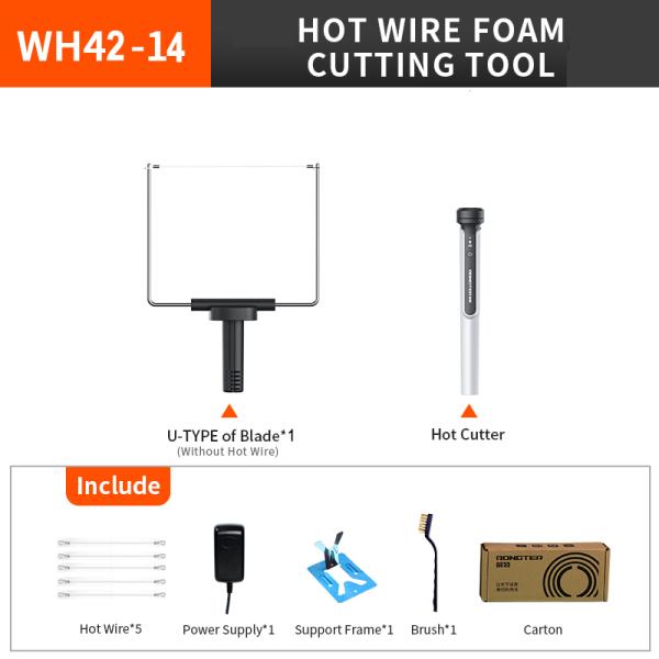 Электрический сверхмощный горячий резец 15With пены ножа вы тип u