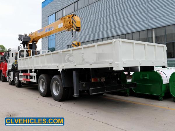 8X4 GIGA ISUZU Truck Mounted Crane 16 Ton Telescopic Boom Crane Truck