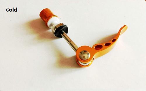 Outdoor Bicycle Quick Release Aluminium Alloy Bike Seat Post Clamp Skewer Bolt Mountain Bike Road Bike Seat Tube Clamp