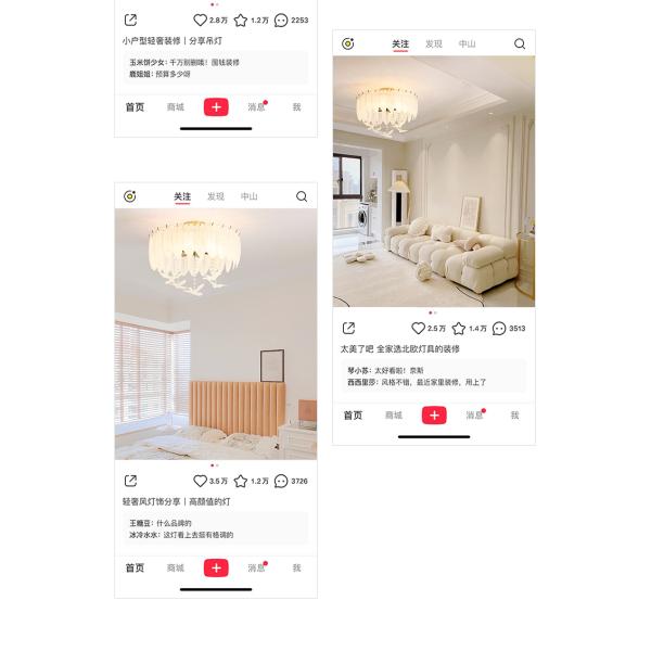 Creative Glass Feather Chandelier Modern Living Bedroom Kitchen Island Hanging(WH-CY-252)