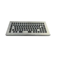 Clavier d'ordinateur industriel rétro-éclairé de bureau imperméable rocailleux avec le câble augmenté