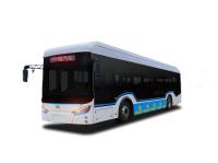 Autobus électrique pur à disque avant et arrière avec batterie lithium-ion 255kwh