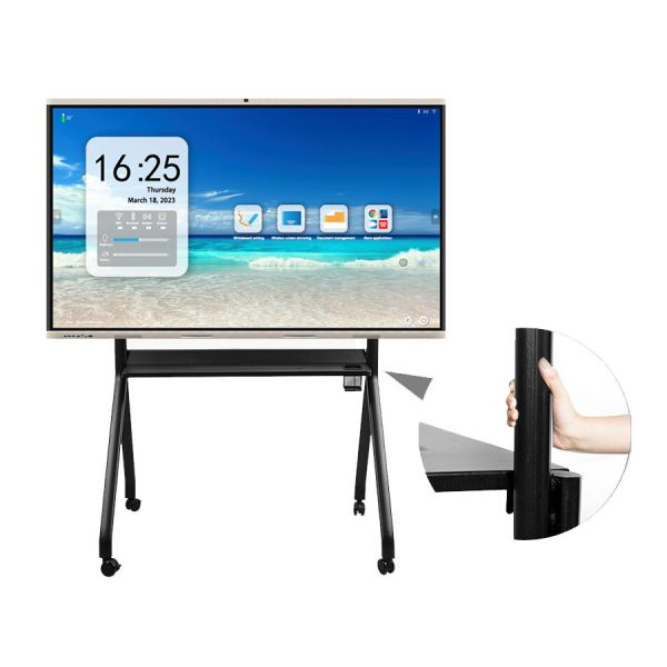 65-110 Inch 4K UHD Interactive Touch Whiteboard Wireless Cast For Office Collaboration