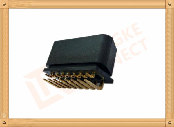 90 Angle OBD Diagnostic Connector OBDII 16 Pin Male Connector SOM013A