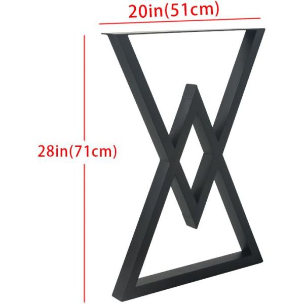 Stylish Creative Iron Desk Feet Simple Table Legs Dining Room Hardware Stand Furniture Table Leg