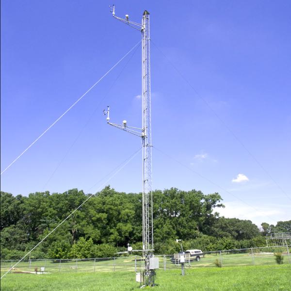 50m High Mast Guyed Wire Towers 3 Legged Galvanized Steel OEM