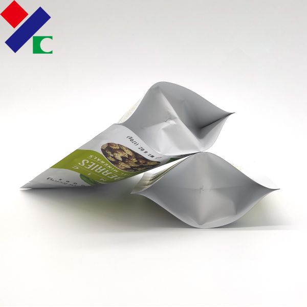 Resealable Biodegradable Stand Up Zip Lock Pouch Bags For Protein Powder SGS Certified