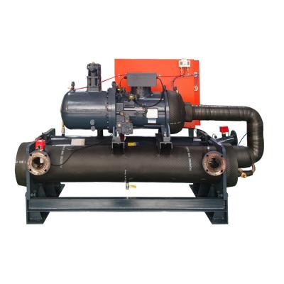 R404A Screw Type Water Cooled Chiller 210kw Chiller For Injection Moulding Machine