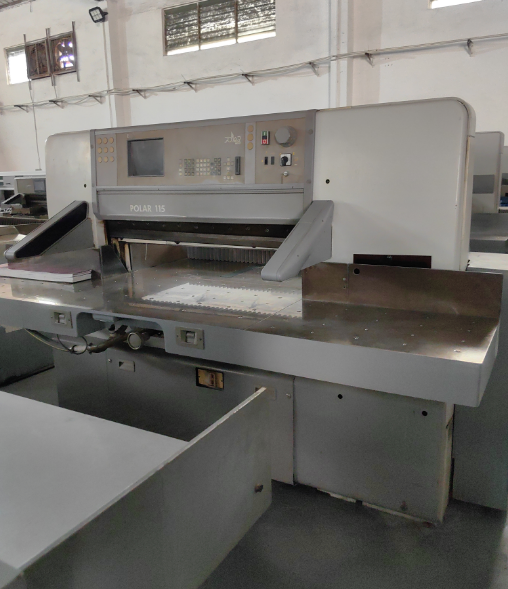 1150mm Max. Workable Width Polar 115E Paper Cutting Machine For Retail Customers