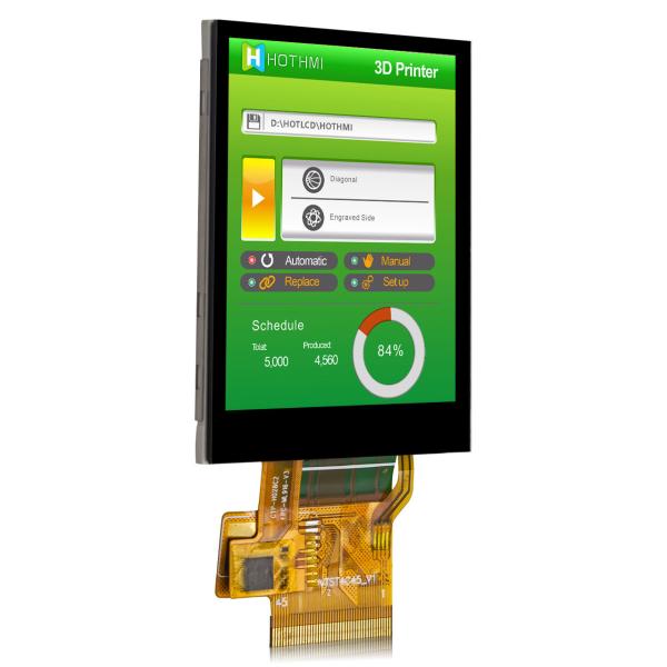 2,8 écran tactile 240x320 de pouce 240x320 MCU RVB SPI TFT avec le moniteur de Pcap
