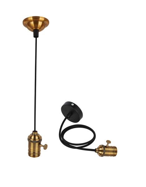 Decoration E26 E27 Pendant Light Socket Ip20 Waterproof Pendant Lamp Holder