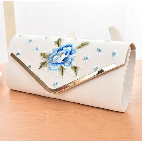 Women's floral embroidery evening bag clutch bag handbag retro national wind 2016 new spring models handbags