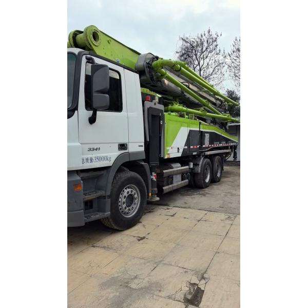 Три моста 52m 2019 год Zoomlion Использовано Бетон насосный грузовик для тяжелой работы и высокого давления насосов