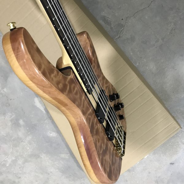 2018 new style high quality custom 5 string bass guitar, Rosewood fingerboard