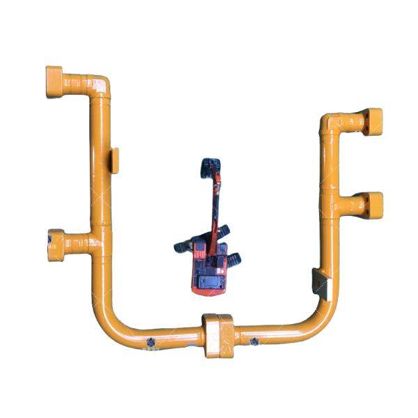 R225 Excavadora cilindro de aceite hidráulico tubo de acero tubo de tubería cilindro de tubería para necesidades