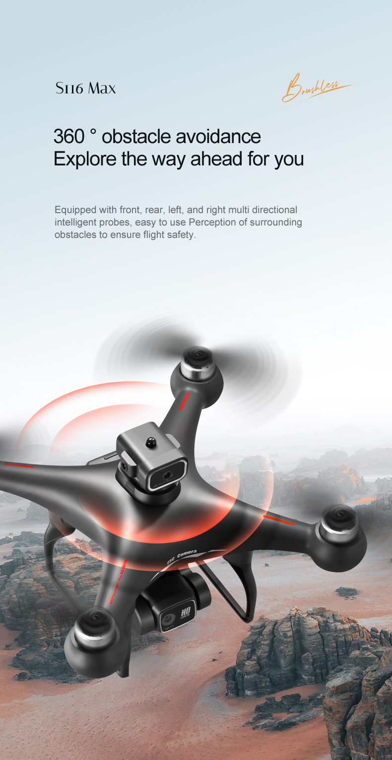 BLACK S116 Дрон 4k Профессиональные GPS дроны с камерой HD 8k Камеры Rc Вертолет 5G Wi-Fi Fpv дроны квадрокоптеры игрушки