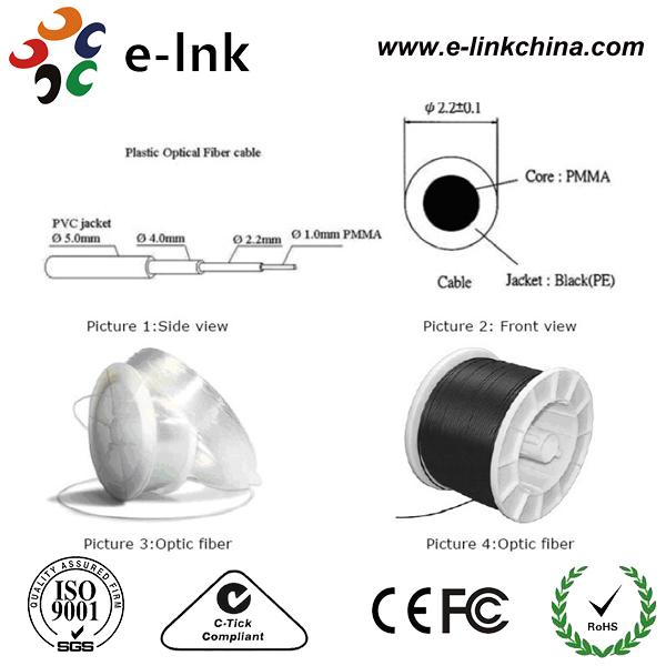 Cable audio optique Toslink - série LNK-TM007