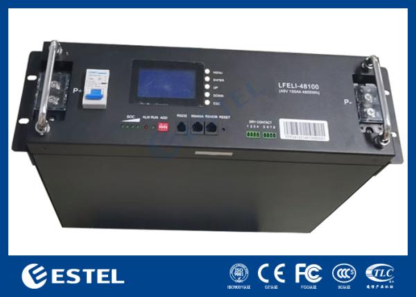 ESTEL LFELI 48100 48V 100Ah Lithium Iron Phosphate Battery High Efficiency Energy Storage Solution for Telecom and Industrial Applications