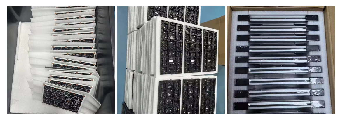 LED Module for Luminaire Factories-LED Screen Ready P1.5-P3.0 Module Types Indoor/Outdoor Use Bulk Pack Trays No Logo