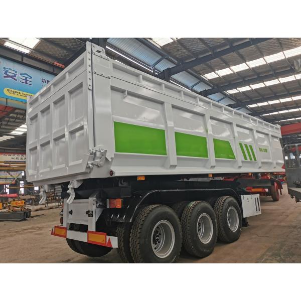 50 тонн 3-осевых саморазрядных перегонных прицепов с гидравлическим цилиндром и HAVY