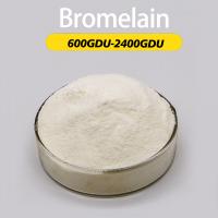 Enzyme pharmaceutique de la bromélaïne 600GDU Poudre de bromélaïne CAS 9001-00-7
