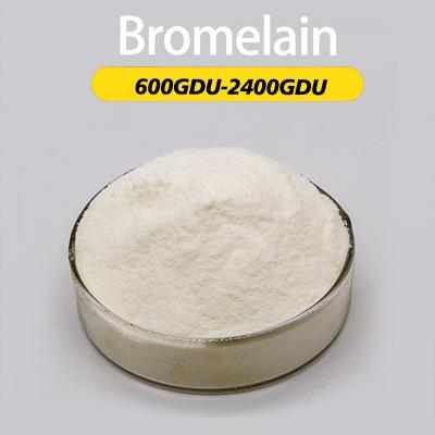 Enzyme pharmaceutique de la bromélaïne 600GDU Poudre de bromélaïne CAS 9001-00-7