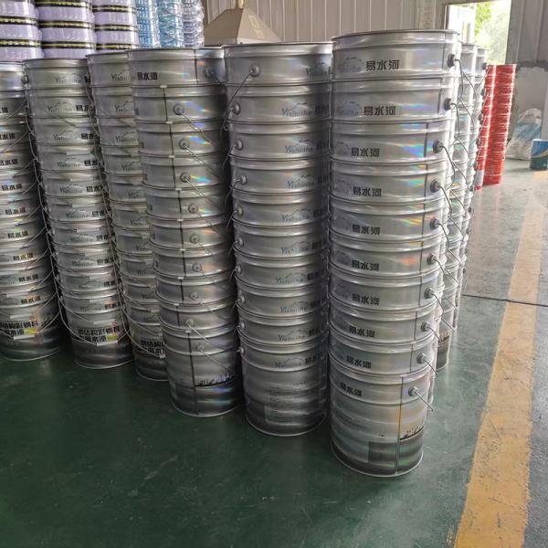 15L Metal Paint Bucket with Lid - Leak Proof Steel Cask