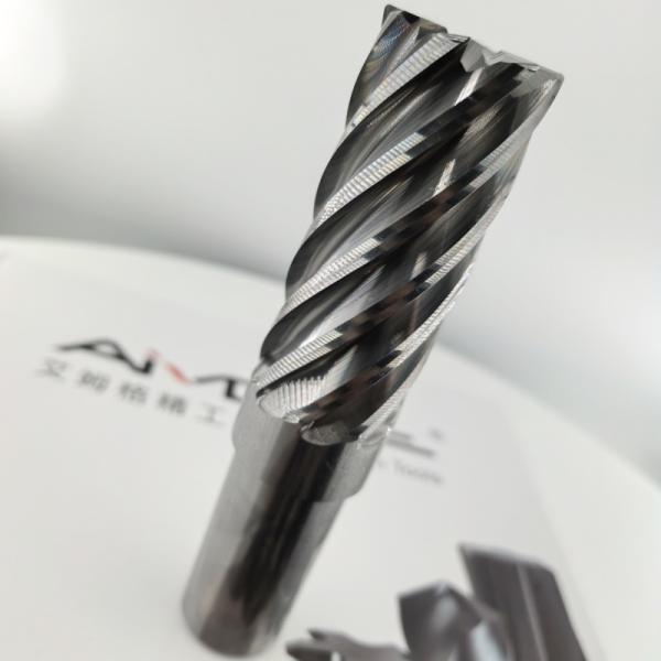 Multi Flute Carbide Milling Cutter Precision Cutting Tools For Batch Manufacturing