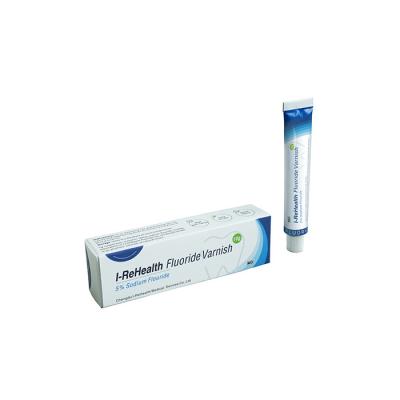Natural Resin 5% Naf Sticky Dental Varnish Fluoride Prevent Tooth Decay