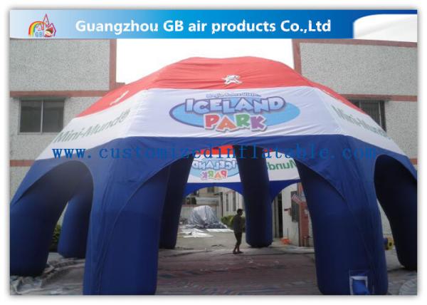 Multicolor Spider Advertising / Exhibition Inflatable Air Tent Trade Show Booths Leisure Tent