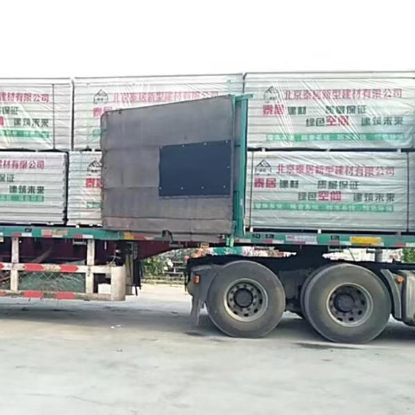 50mm Pressure Fiber Cement Board High Performance Cost Ratio Sandwich Wall Panels For Office Building Ceiling