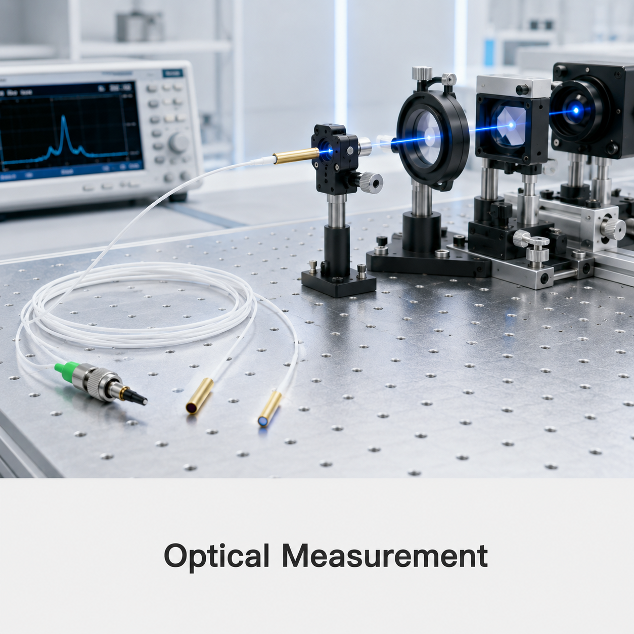 single mode fiber collimator，Single Mode Fiber Collimator Fiber Optic Optical Collimator High Precision Beam Collimation Device for Laser Optical Measurement Spectral Analysis
