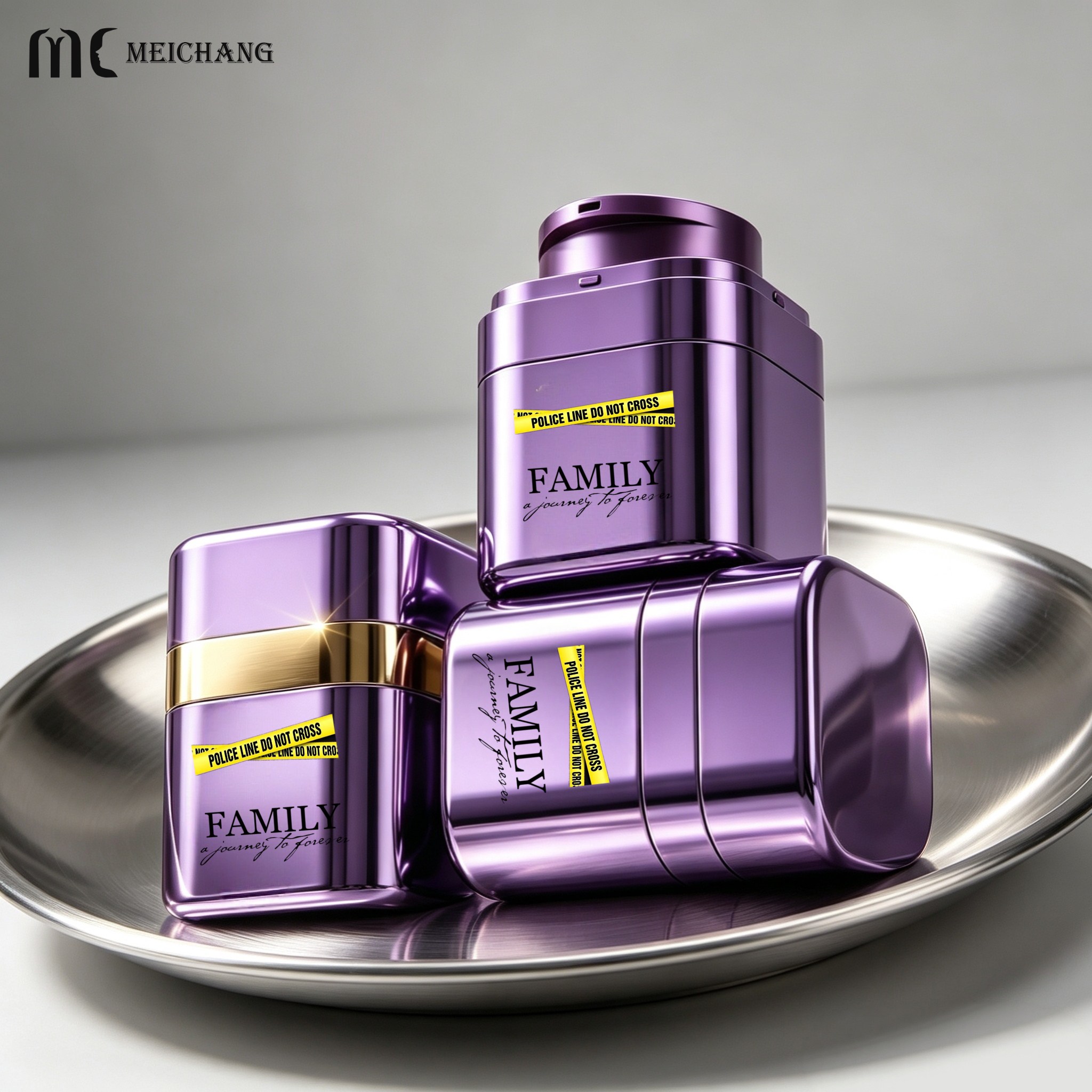30g / 50g Square Refillable Airless Cream Jar with Replaceable PP Inner Liner(MC-P-564)