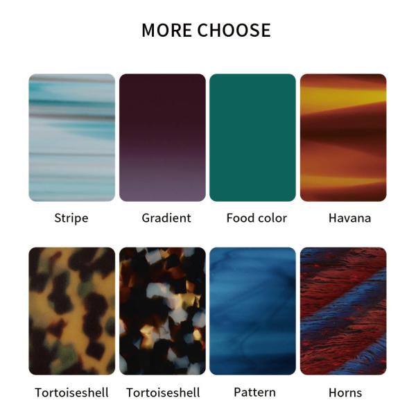 Подгонянное геометрическое женщин людей рамки Eyewear ацетата оптически