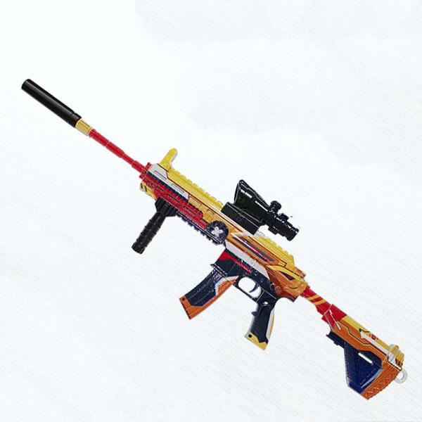 Zinc Alloy  Standard Metal Gun Keychain M416 Slide Fox 22CM Toy Guns