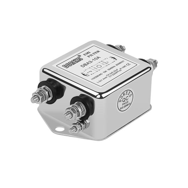 DBA3 Болт однофазный источник питания Шумный фильтр AC 220VAC 40a