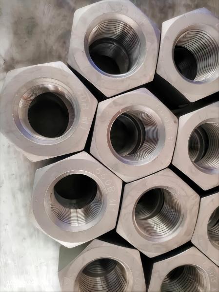 2-3/4-8UNC ASTM A453 Grade 660 Class B Heavy Hex Nuts For High Temperatue Bolt