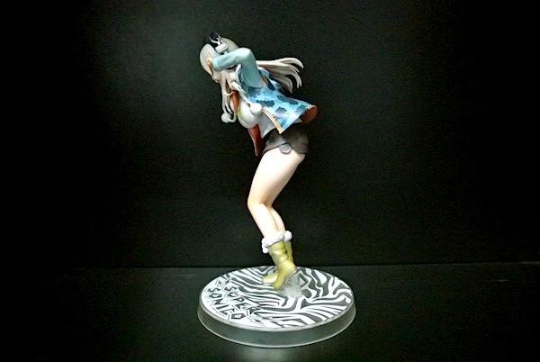 Decorative Adult Anime Figures , Japanese Toy Figures With Base Navy Style